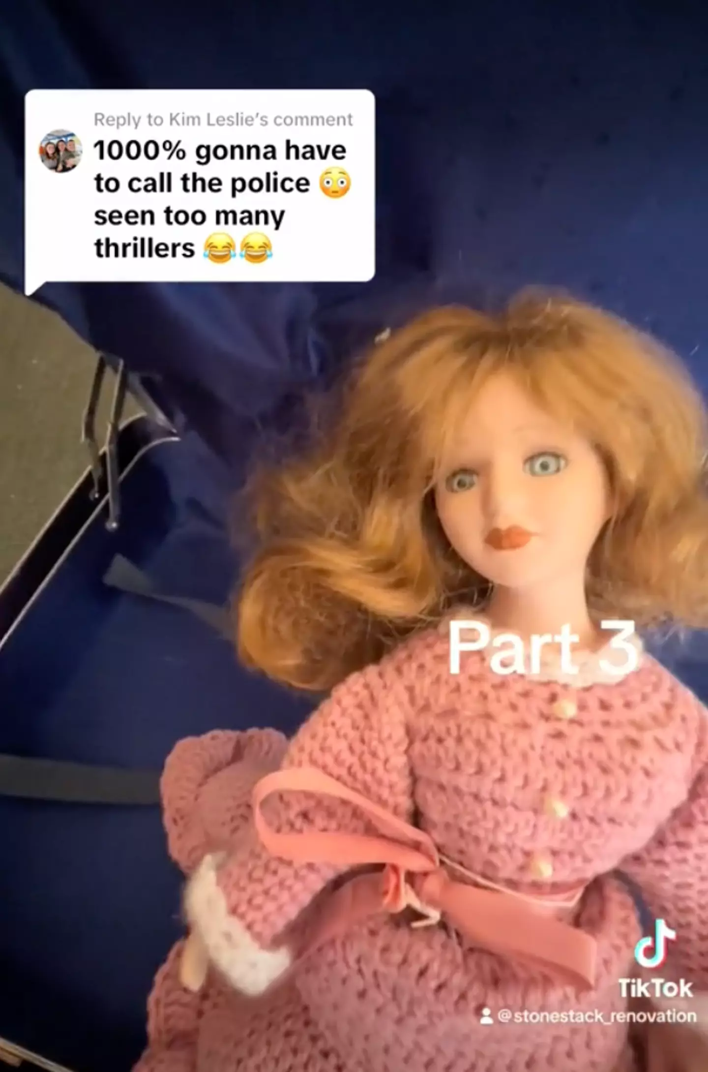 Yep, this was the doll discovered.