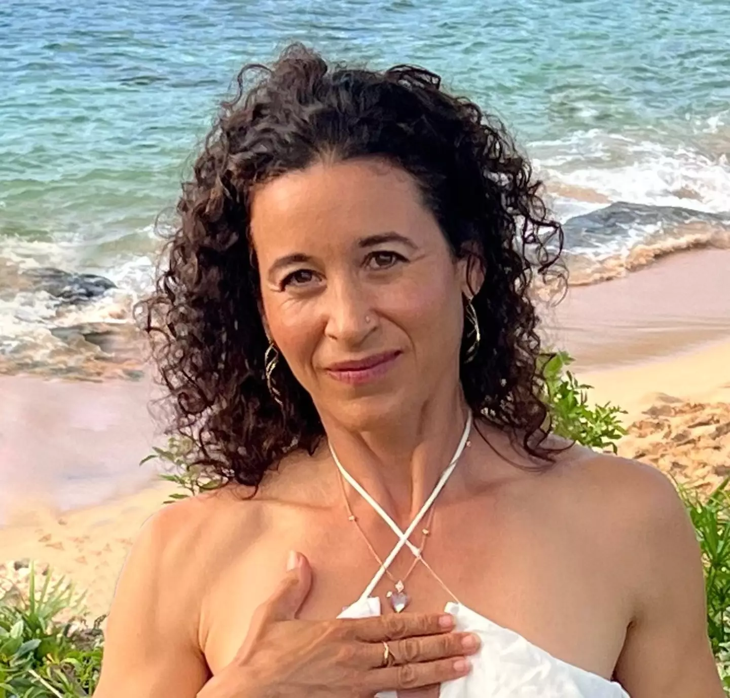 Katrina Vaillancourt was a QAnon believer (Supplied)