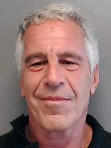 Jeffrey Epstein died in prison in August 2019 before facing charges of sex trafficking of minors and conspiracy to commit sex trafficking of minors (Florida Department of Law Enforcement via Getty Images)
