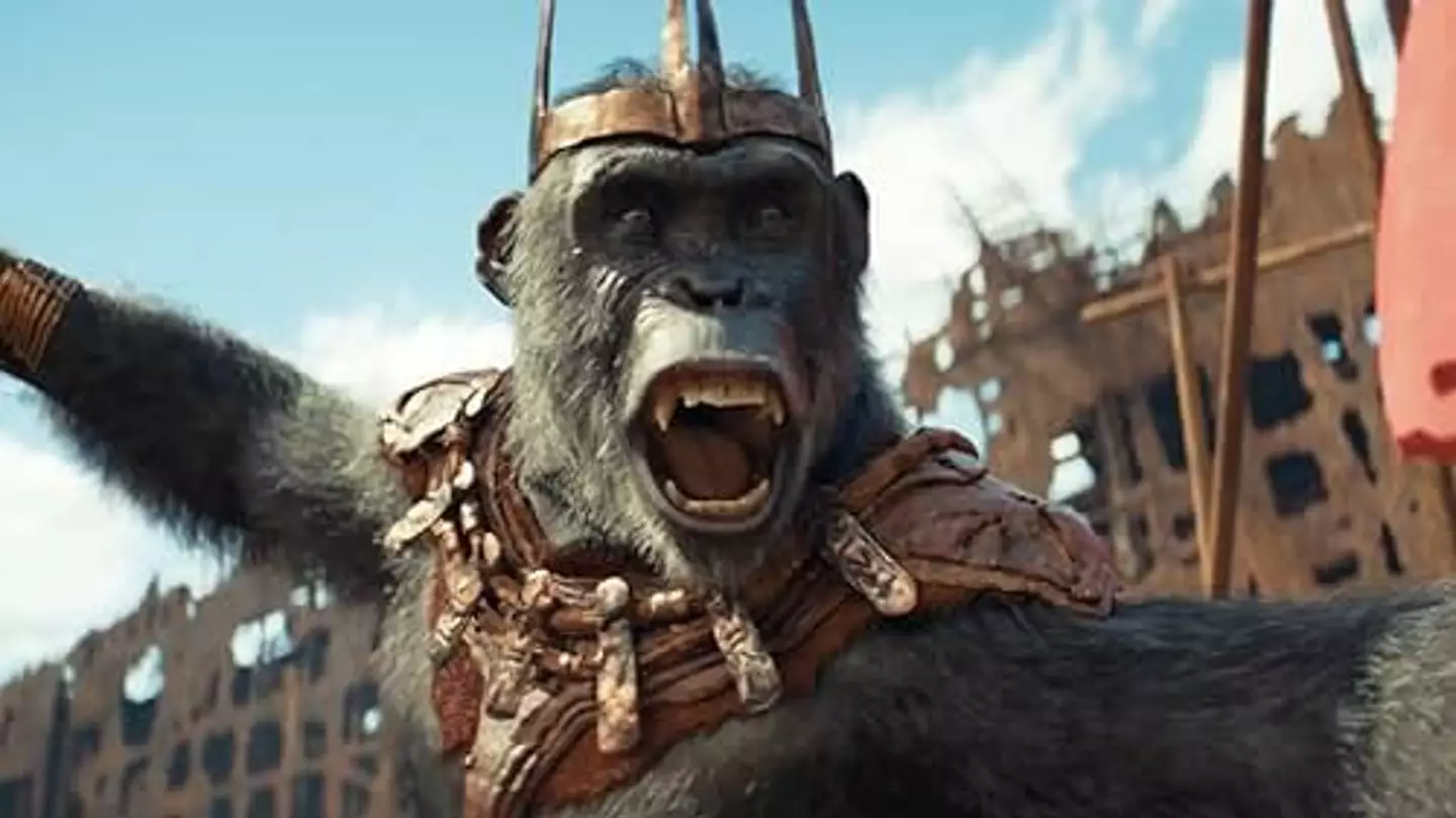 No, real monkeys weren't used in the films. (Twentieth Century Fox)