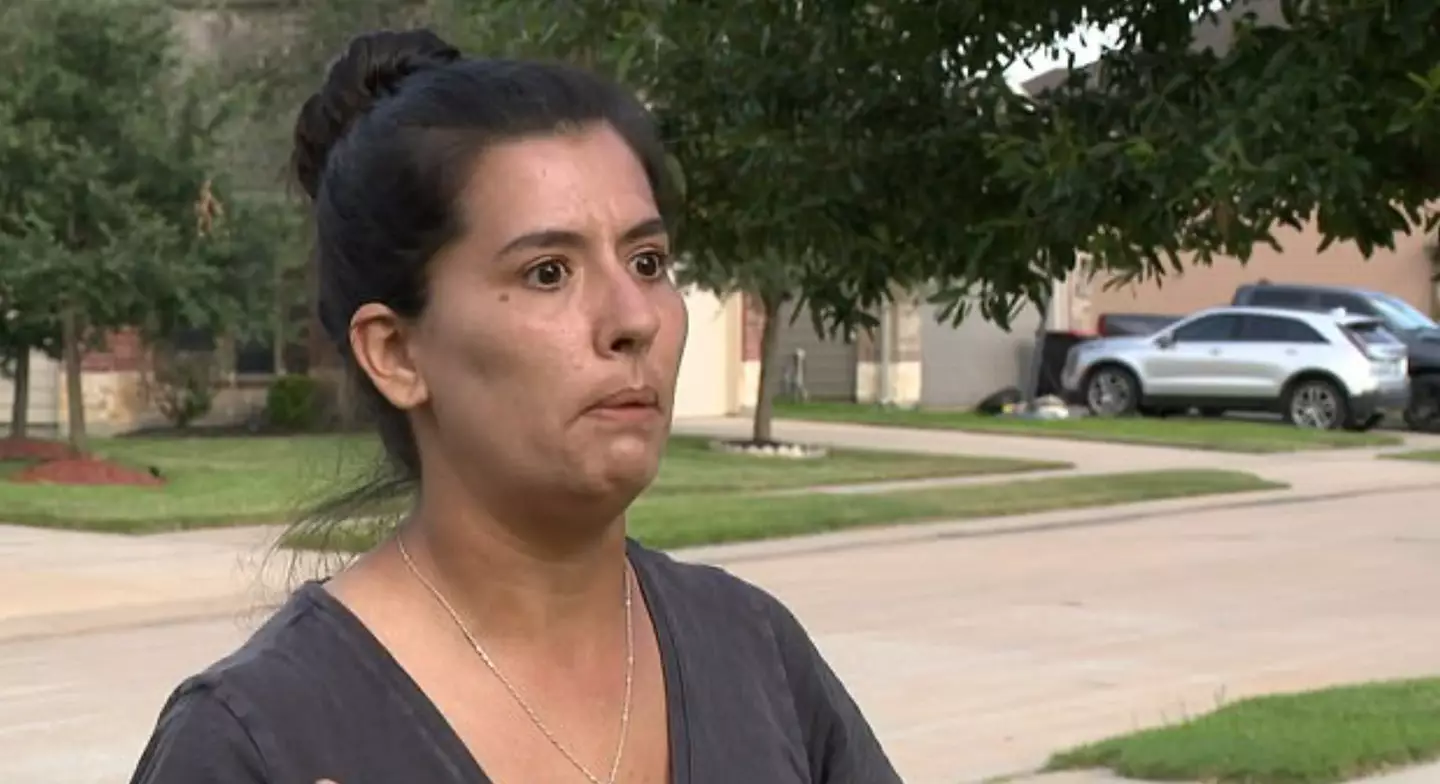 Daniela Fedele found the newborn. (KHOU 11)