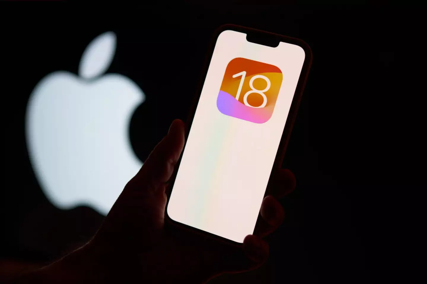 iOS 18 launched earlier this year. (Jaap Arriens/NurPhoto via Getty Images)