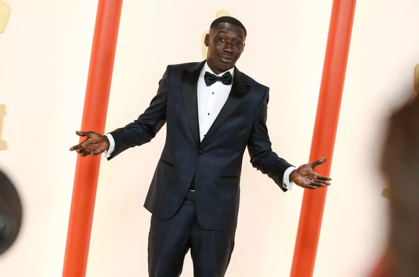 Khaby Lame pictured at the Oscars in 2023 (Lexie Moreland/WWD via Getty Images)