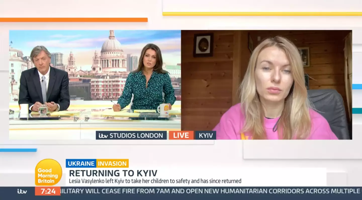 Richard Madeley shocked viewers on Good Morning Britain (ITV)