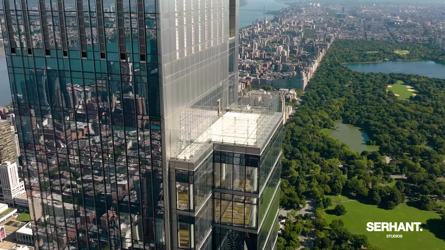 The private restaurant has Michelin-star chefs cook in it.