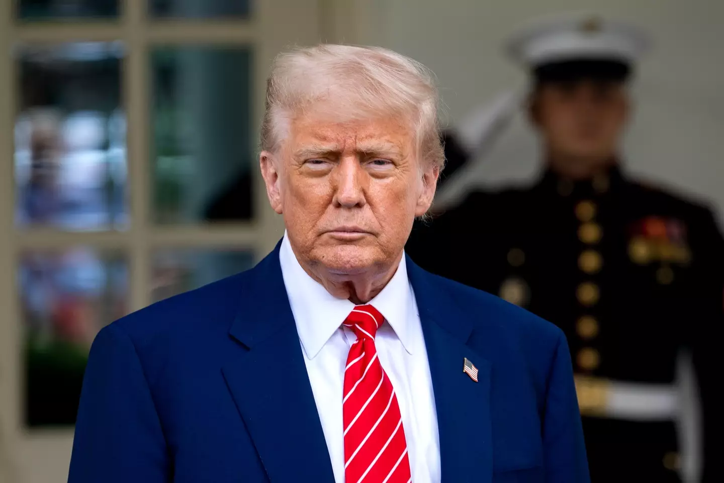 Trump has hit back at any criticism of him receiving a gift