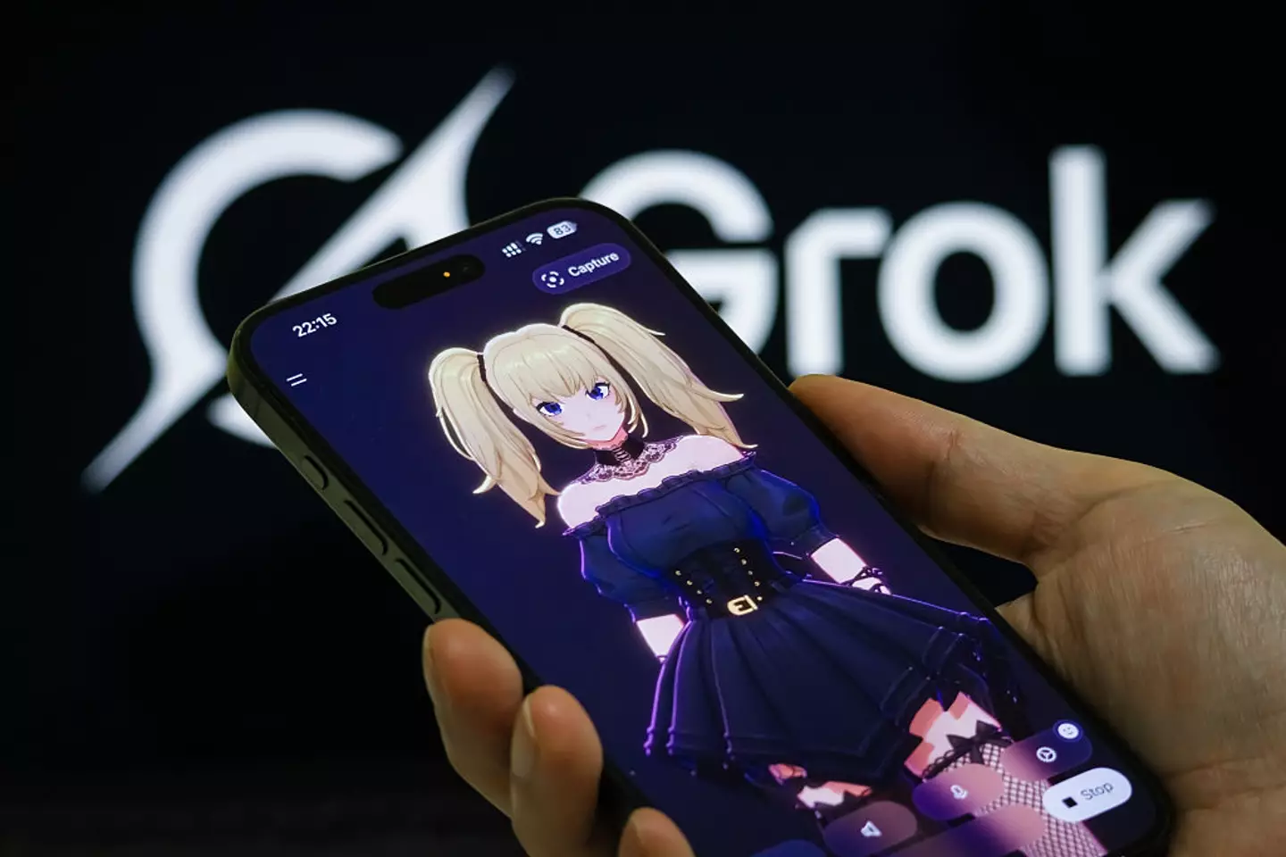 Grok's Companion feature rolled out in June (Cheng Xin/Getty Images)