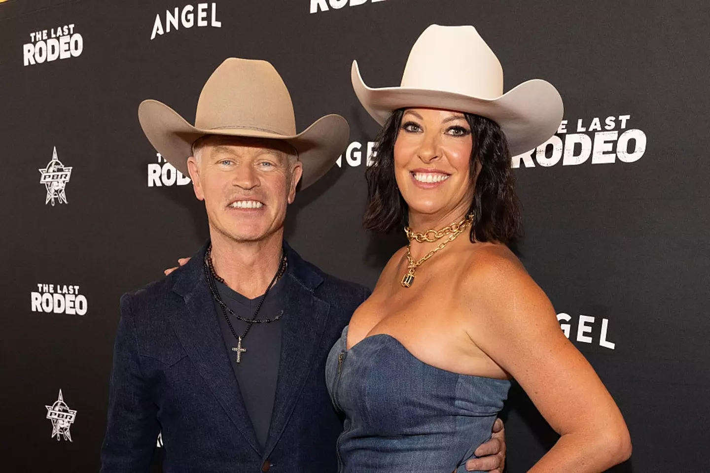 The couple married in 2003 (Rick Kern/Getty Images for Angel Studios)