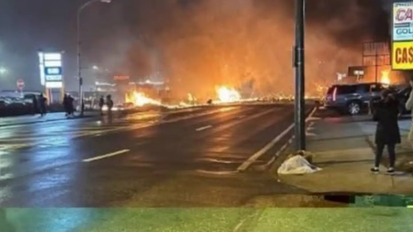 Medical jet crashes into residential neighborhood with six people onboard just days after American Airlines crash
