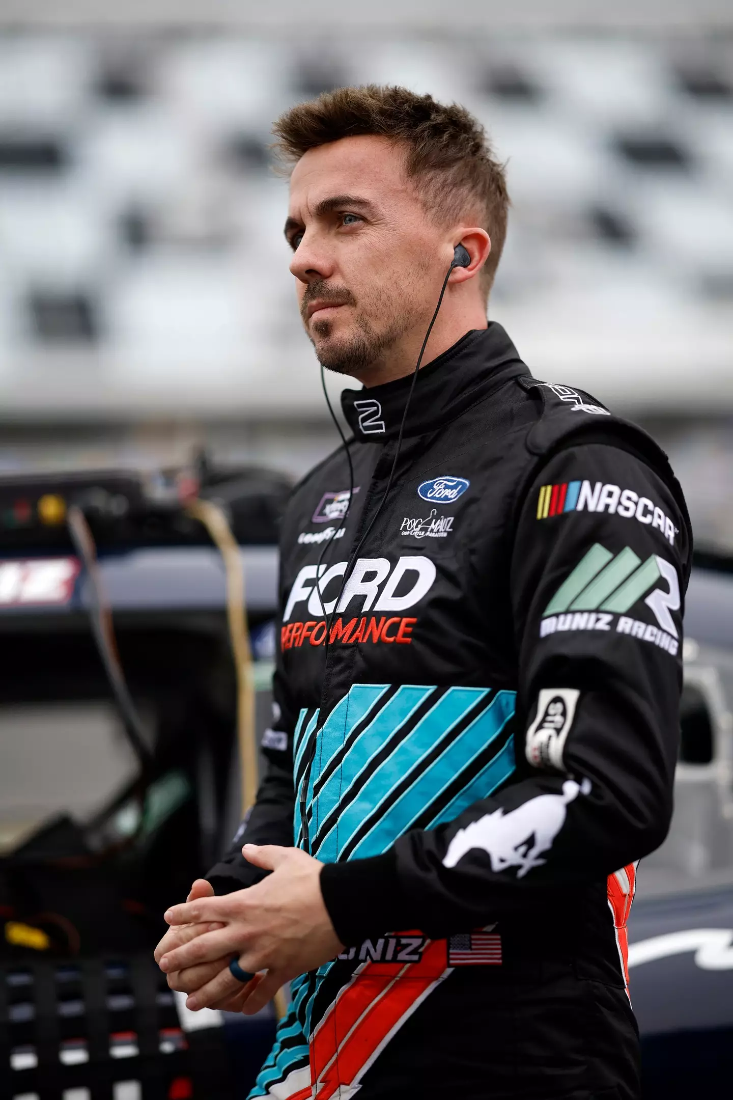 Muniz is now a NASCAR driver.