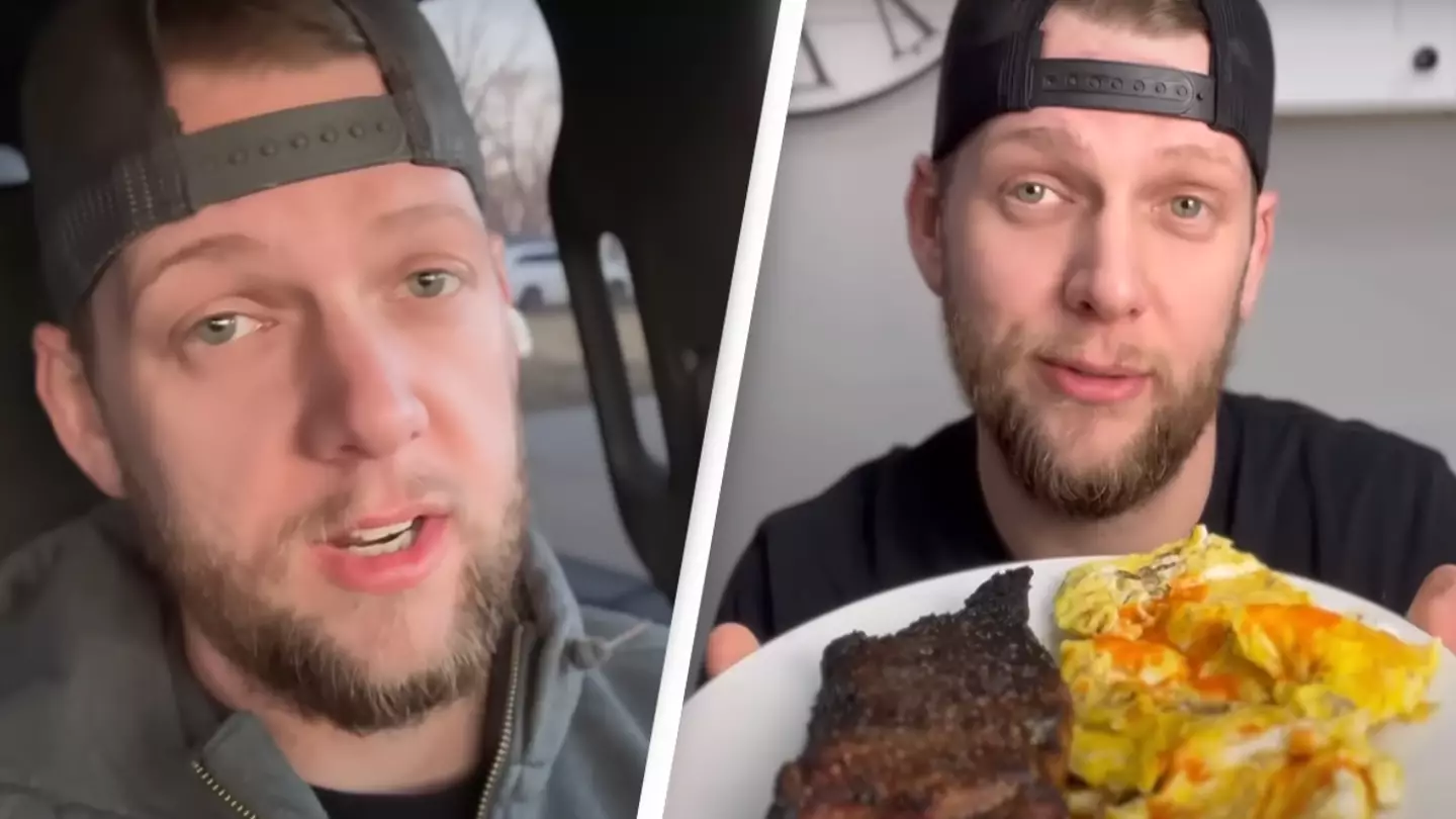 Man who only ate red meat and eggs for an entire year shares the huge impact it had on his life