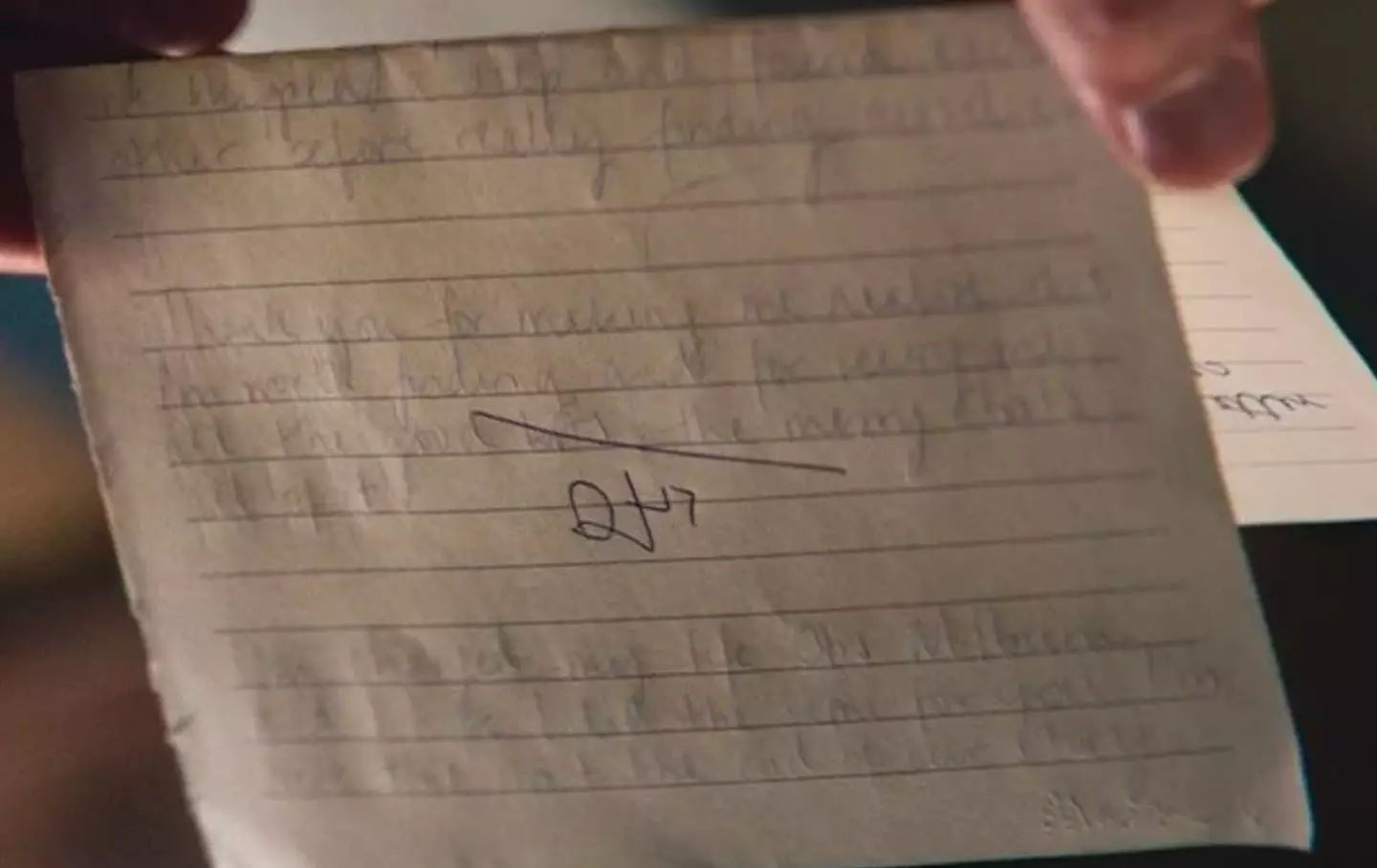 Fans think there was more to Maeve's letter.