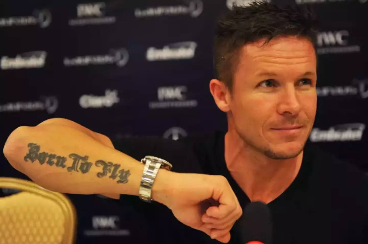 Baumgartner's wife posted a sweet tribute to her late husband on Twitter (Buda Mendes/Getty Images for Laureus)