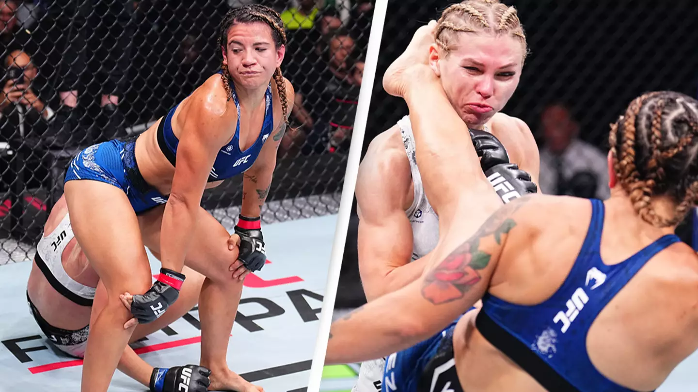 ‘Disrespectful’ moment UFC star twerks in opponent’s face after winning has viewers divided