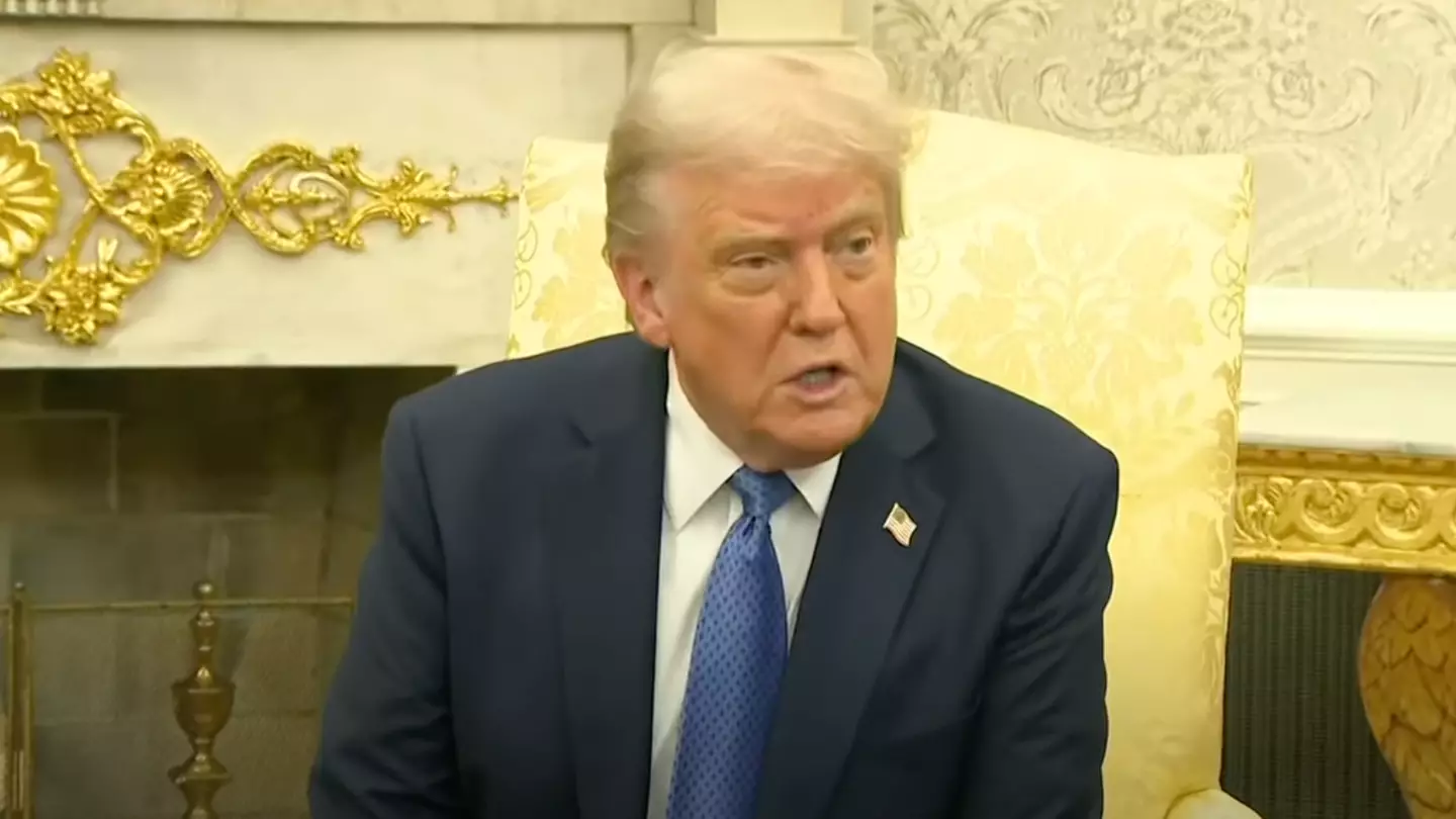 People point out wild moment Trump seems to blame himself for 'disgraceful' deals made with other countries