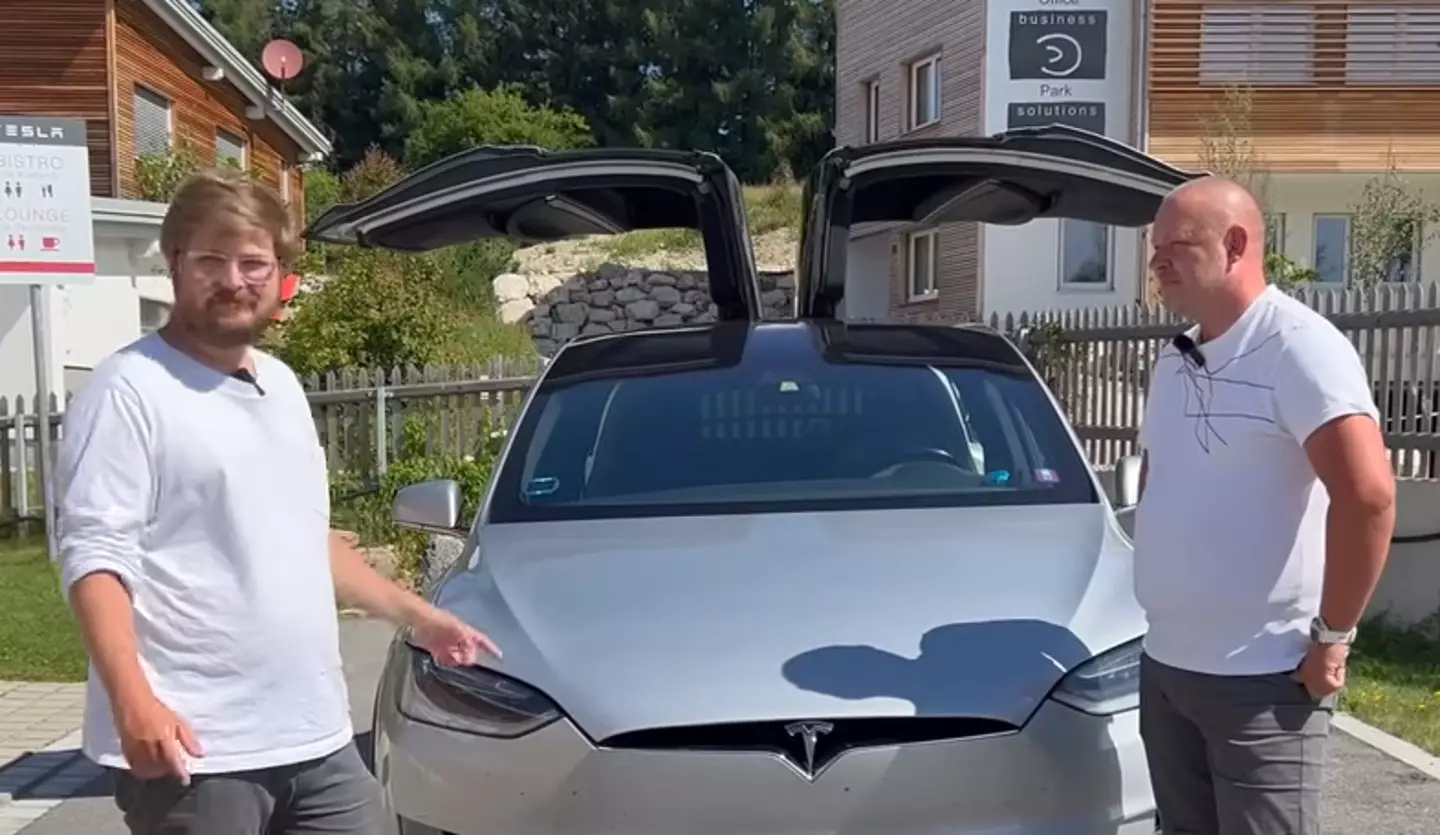 YouTubers were impressed with how well running Christian's Tesla was after so many miles (Out of Spec Reviews/YouTube)
