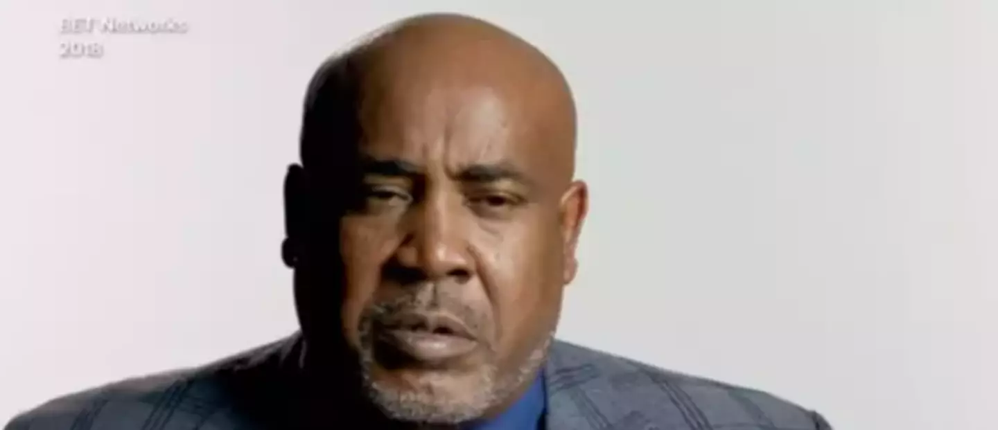 Davis appeared to admit he was in the Cadillac sedan that fired the fatal shots at Tupac in a 2018 interview (BET/ABC)