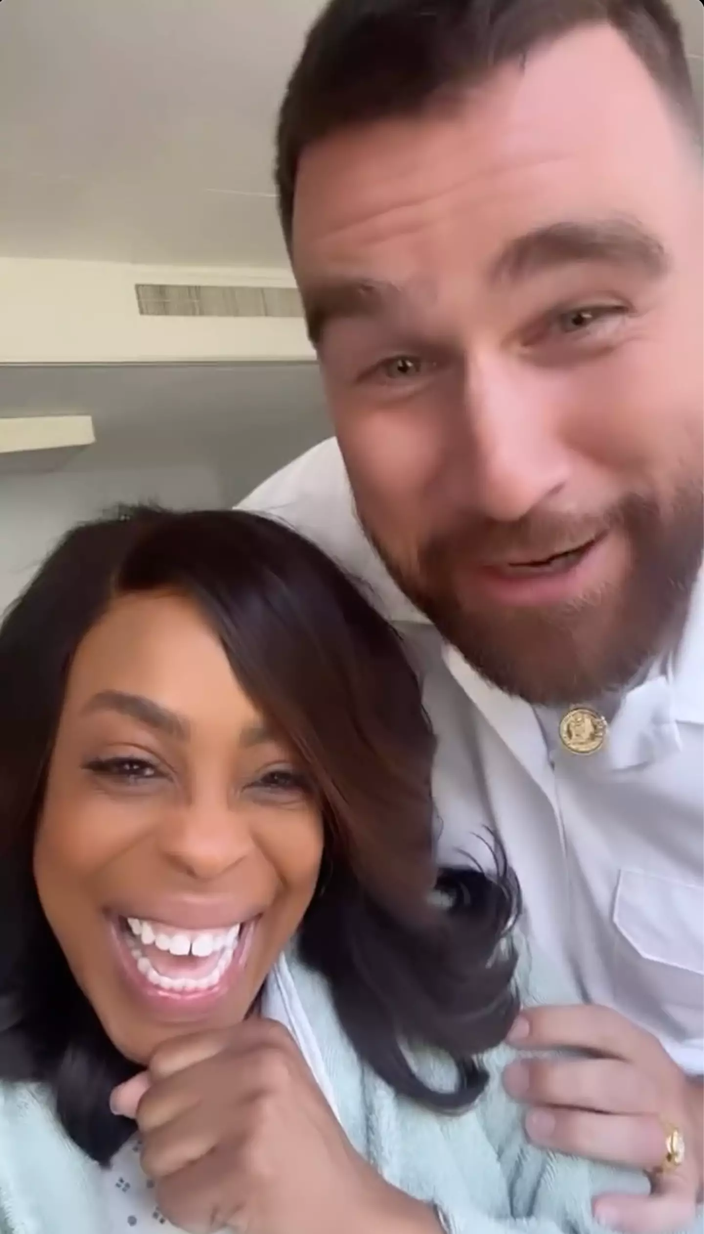 Kelce is taking on his first major acting role. (Instagram / neicynash1)