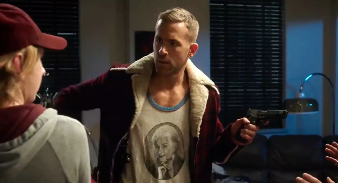 Wade Wilson in the Bea Arthur t-shirt (20th Century Studios)