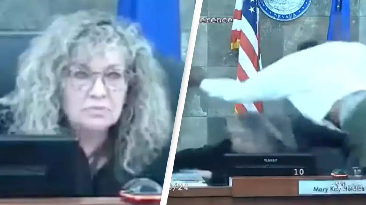 Felon who attacked judge in court in wild viral video is facing her again today