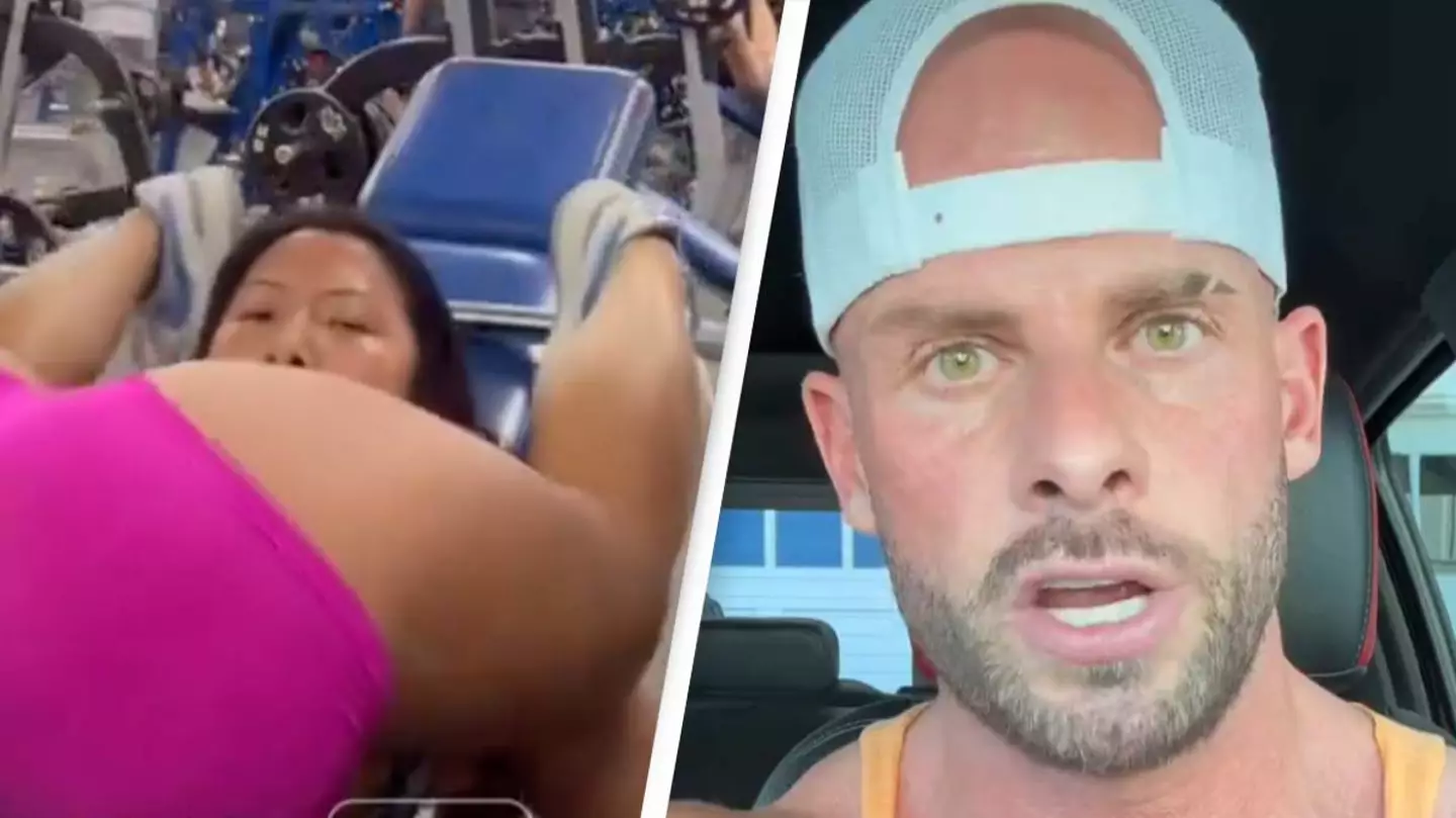 Woman responds to Joey Swoll after he slammed her for filming 'inappropriate' workout at gym