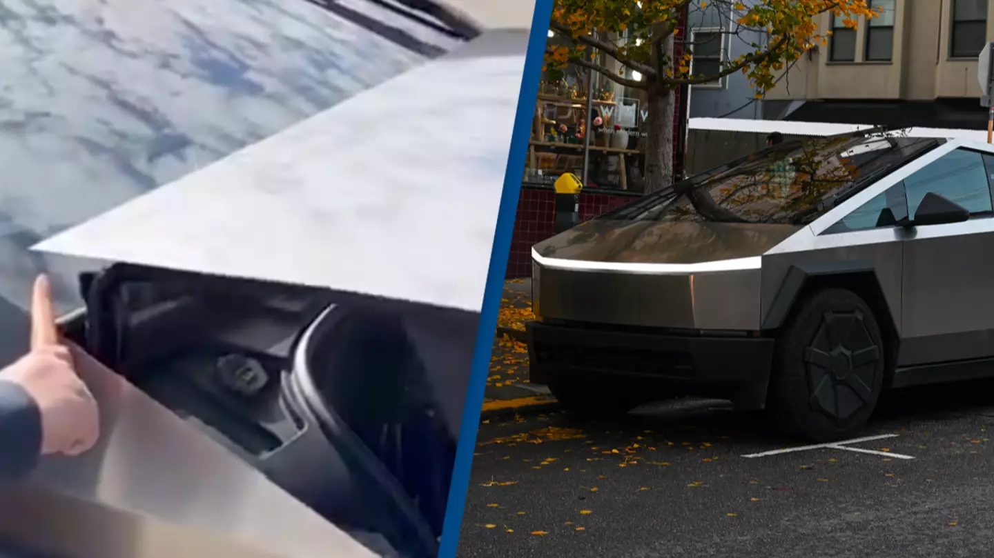People are pointing out major flaw with Tesla’s Cybertruck after video demonstrating it