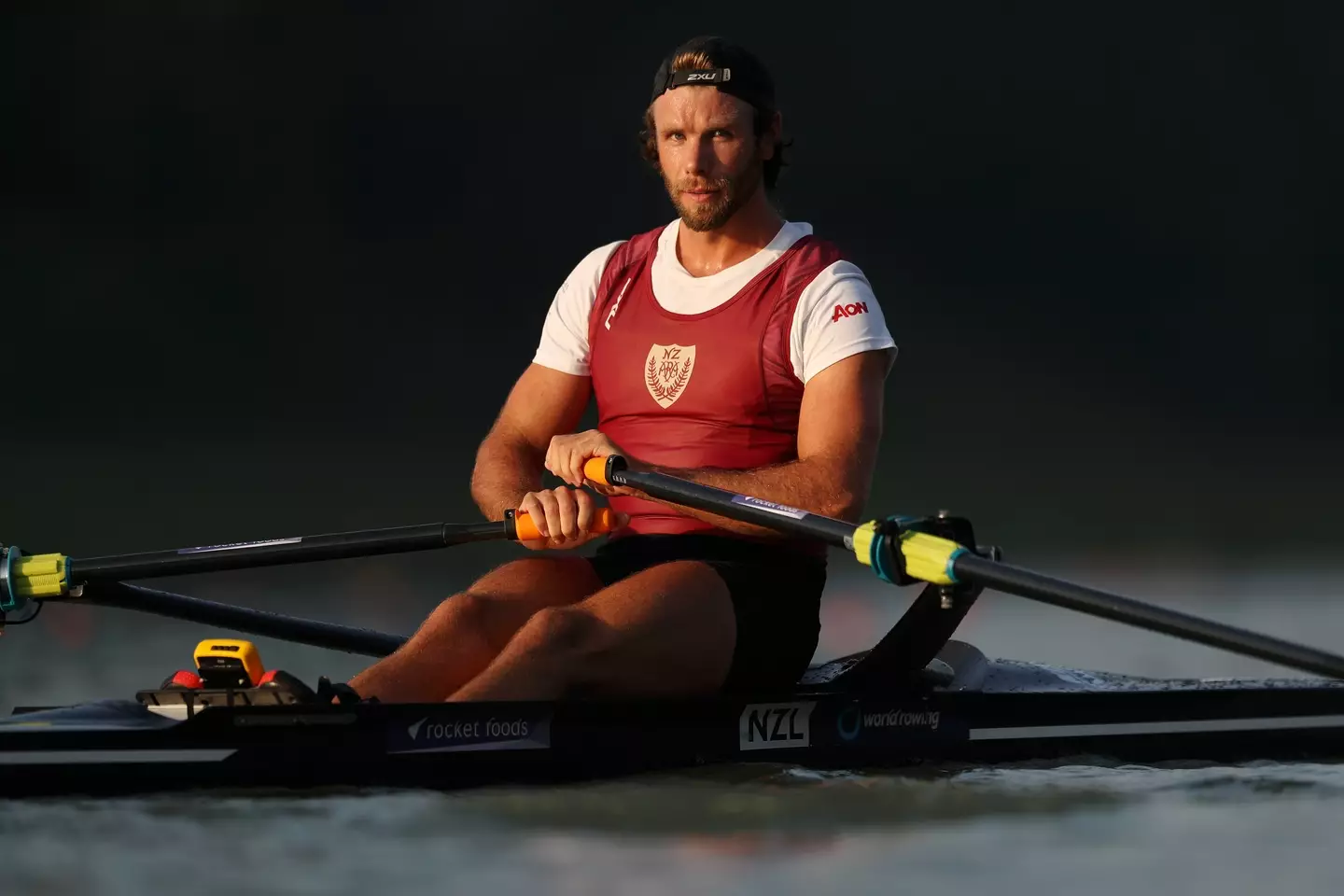 Rower Robbie Manson has made an OnlyFans page to make more money. (Naomi Baker/Getty Images)