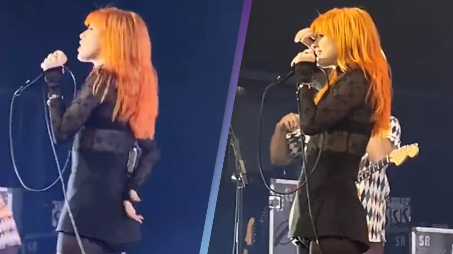 Hayley Williams stops Paramore concert to break up fight in the audience