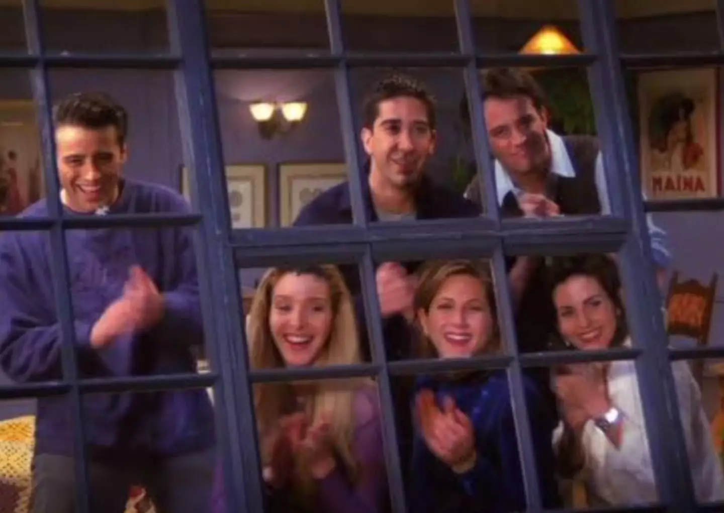 Matthew Perry and Lisa Kudrow worked together on Friends.