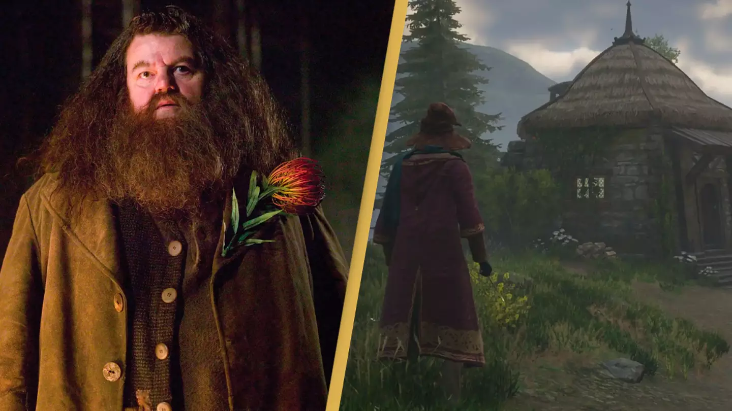 Hogwarts Legacy player discovers beautiful tribute to late Hagrid actor Robbie Coltrane