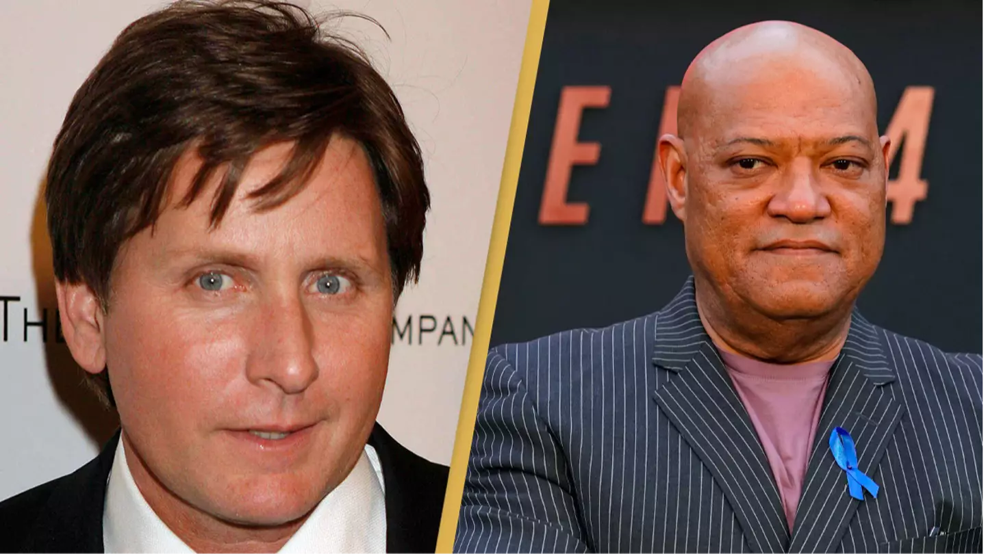 Emilio Estevez was saved from drowning by Laurence Fishburne