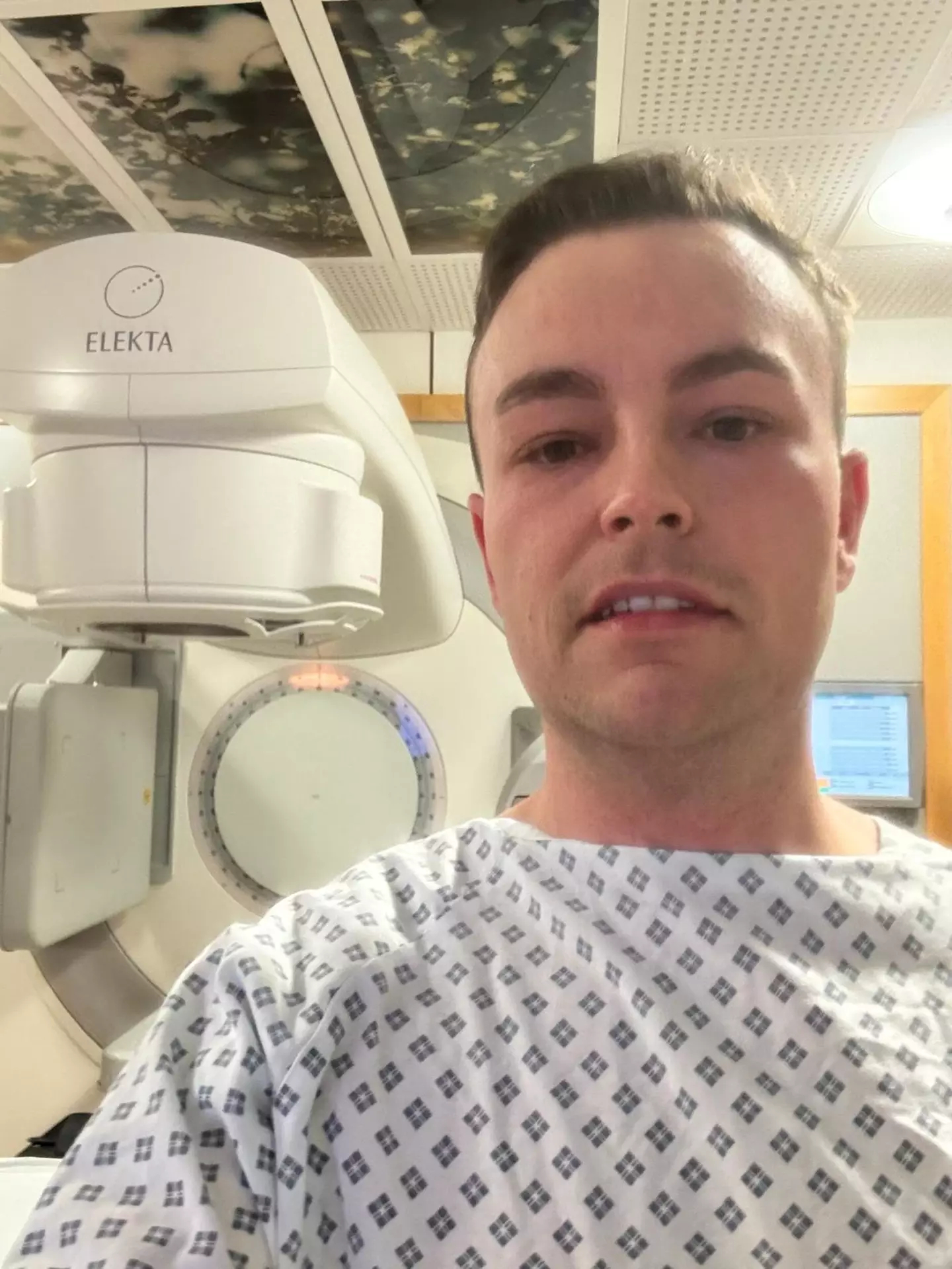 Dan Horrocks experienced an unusual symptom before one of his diagnoses (SWNS)