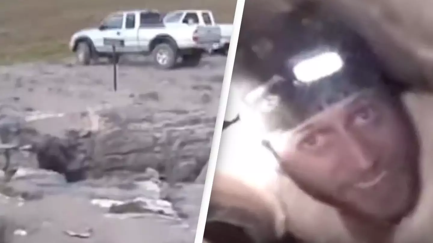 Chilling footage shows entrance to Nutty Putty Cave before it was permanently sealed after man died ‘worst possible death’