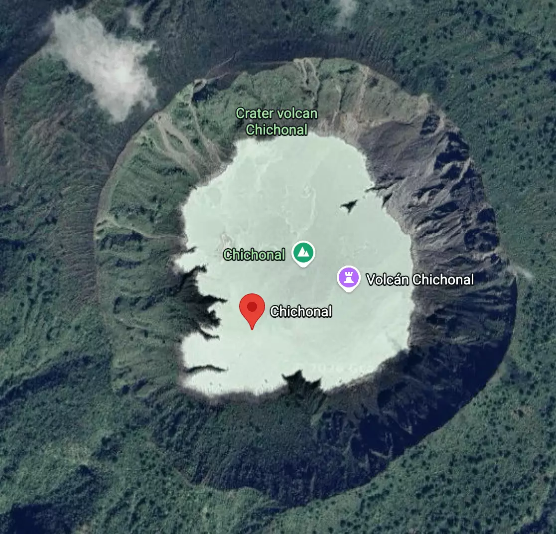 The volcano hasn't erupted in over 40 years (Google Maps)