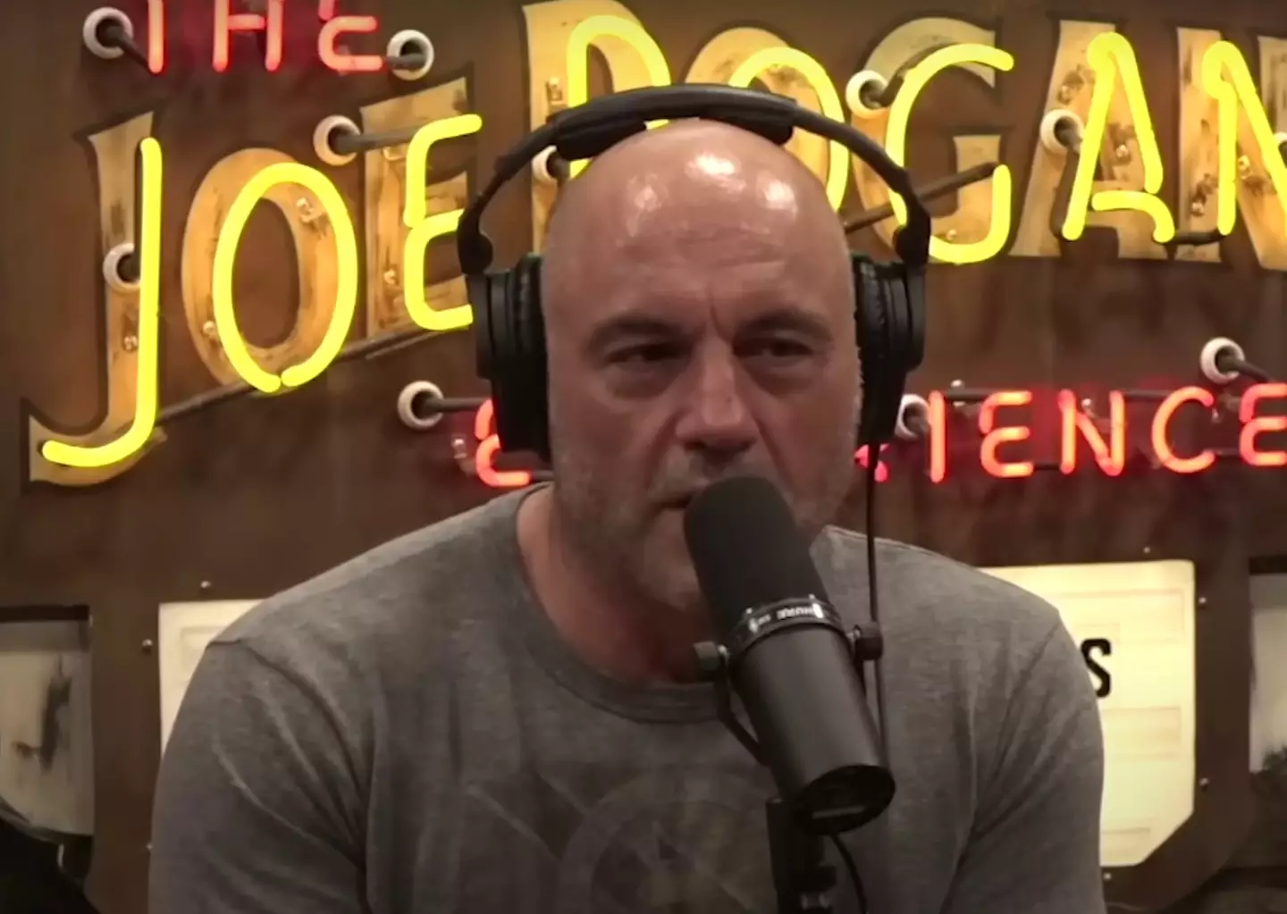 Joe Rogan's set is hiding an interesting feature.