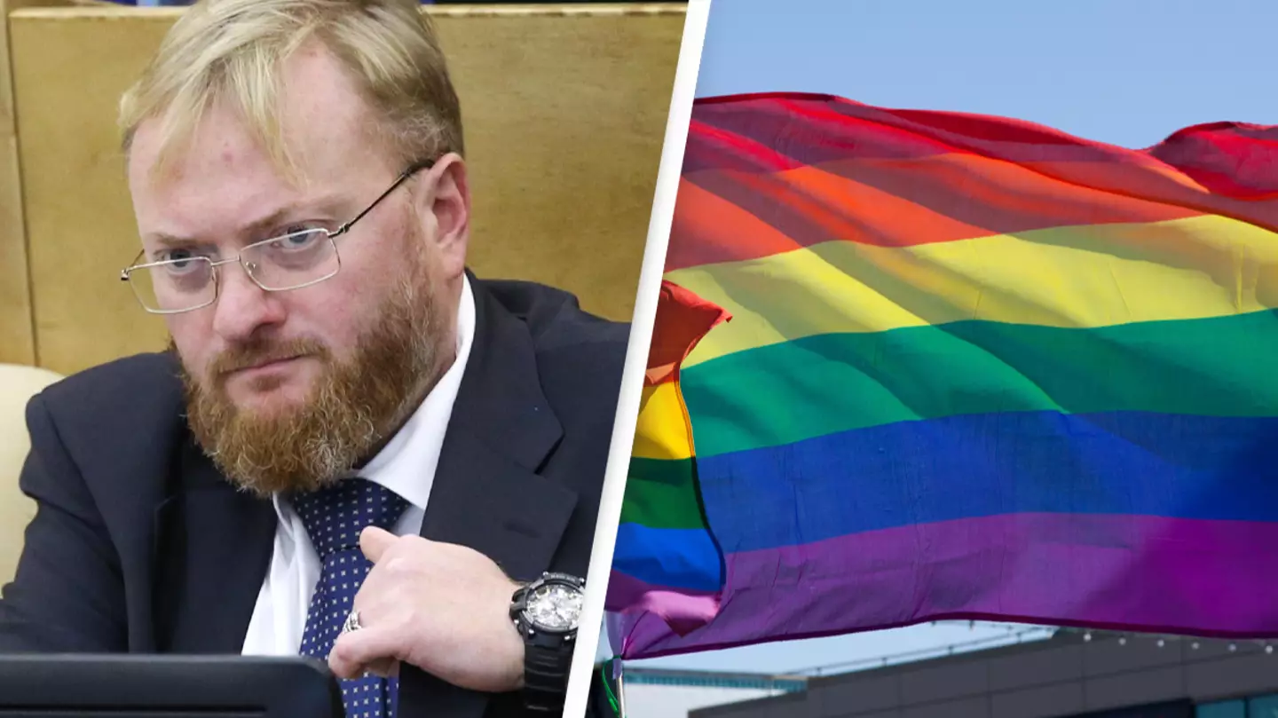 Notoriously Anti-LGBTQ+ Russian Politician Fronts New 'Guess Who's Gay' TV Show