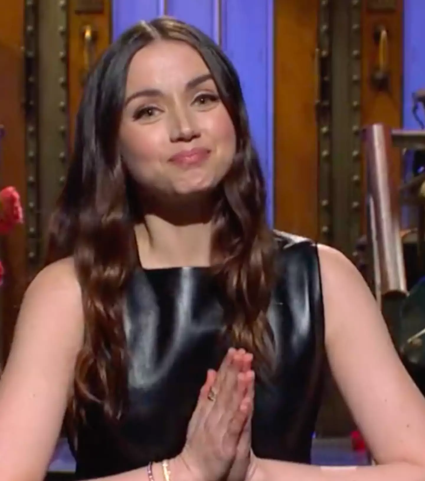 Ana de Armas had a big announcement on Saturday Night Live.