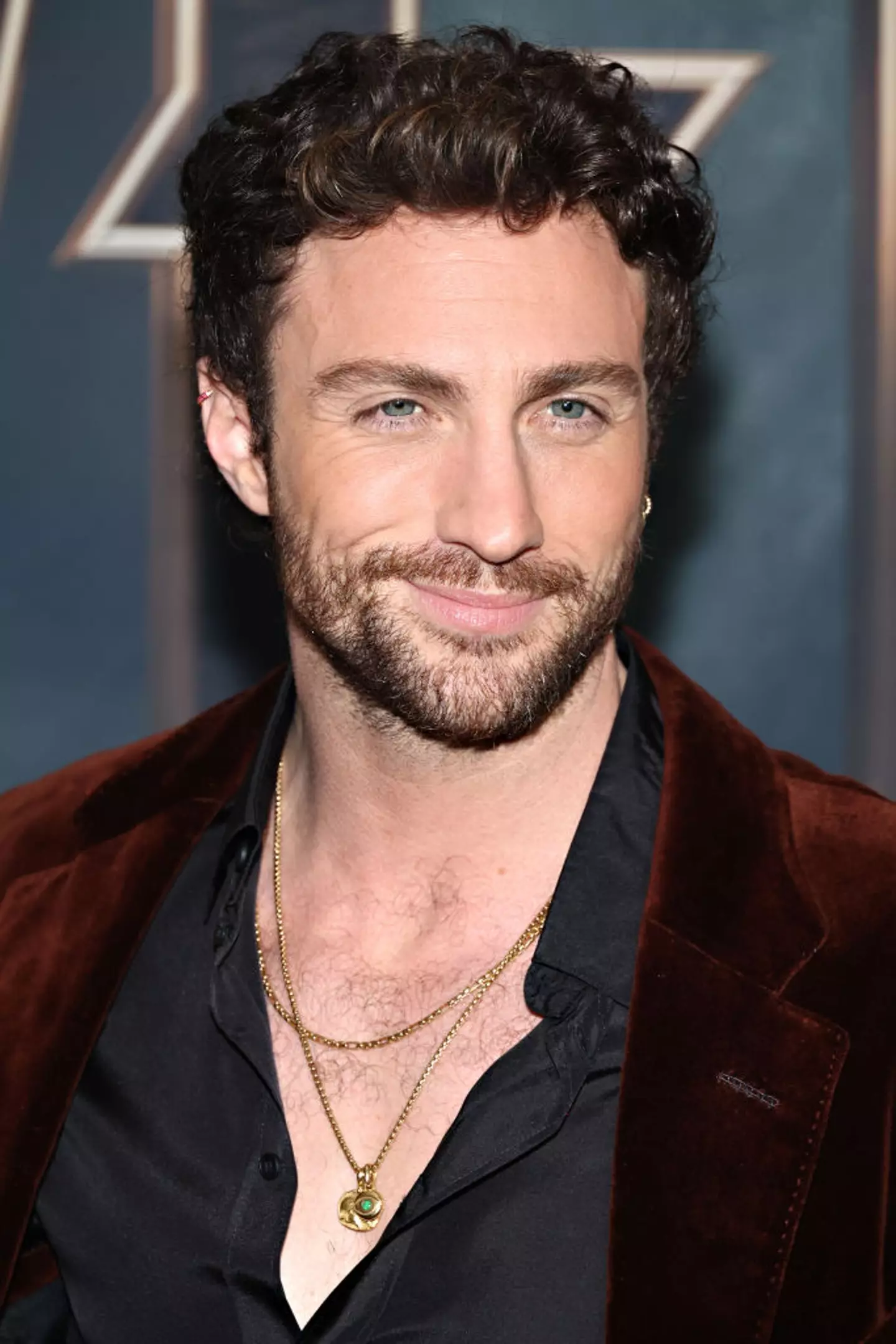 Talor-Johnson spoke about what it was like to work with Russell Crowe (Cindy Ord/Getty Images)