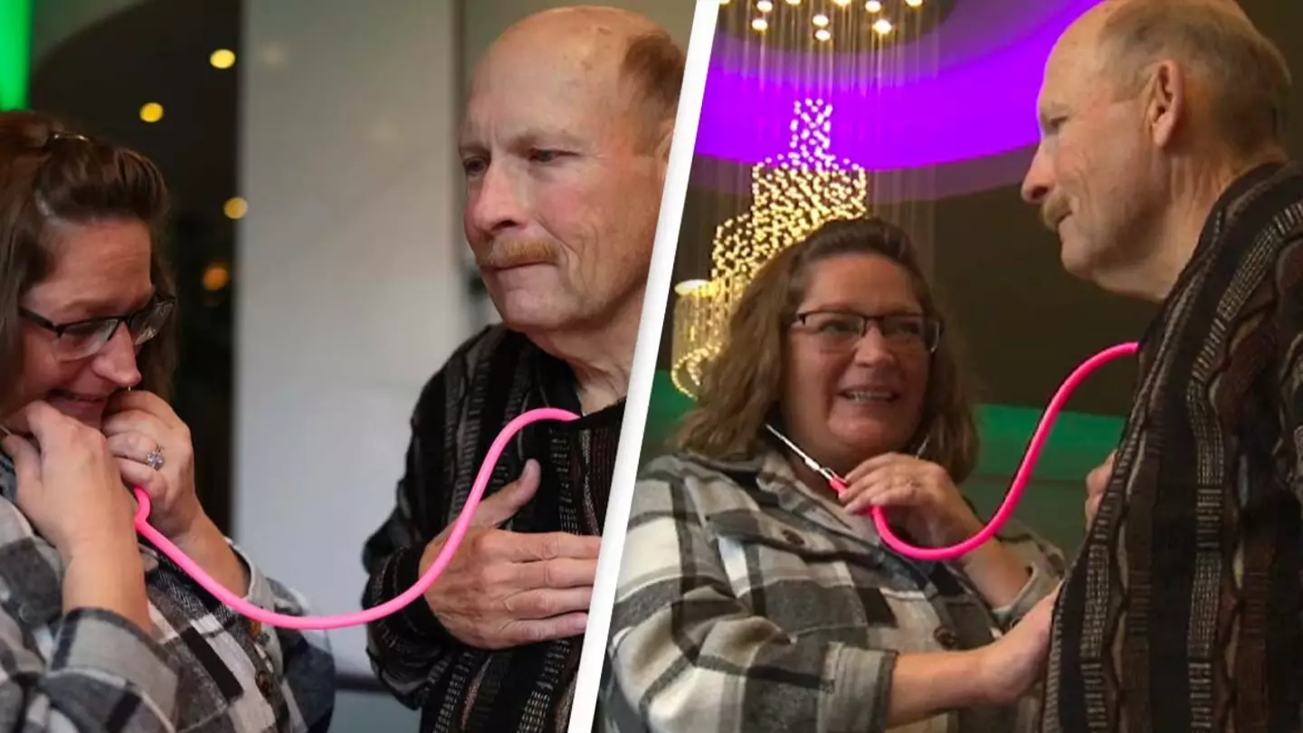Woman hears daughter’s heartbeat in pensioner’s chest in rare meeting