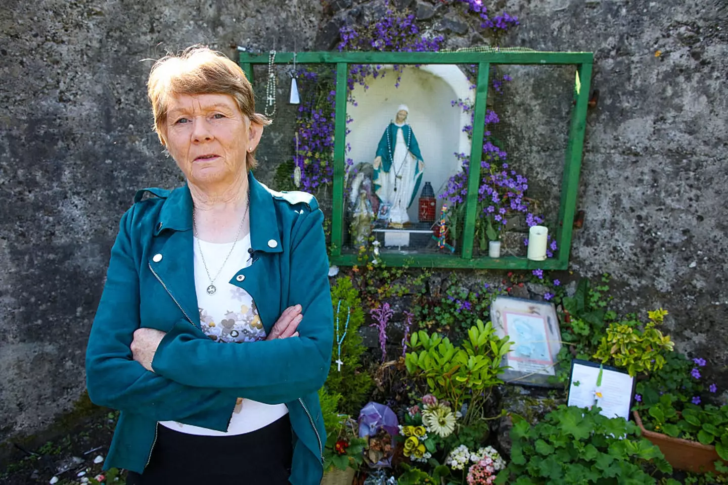 Historian Catherine Corless helped uncover the atrocity (PAUL FAITH/AFP via Getty Images)