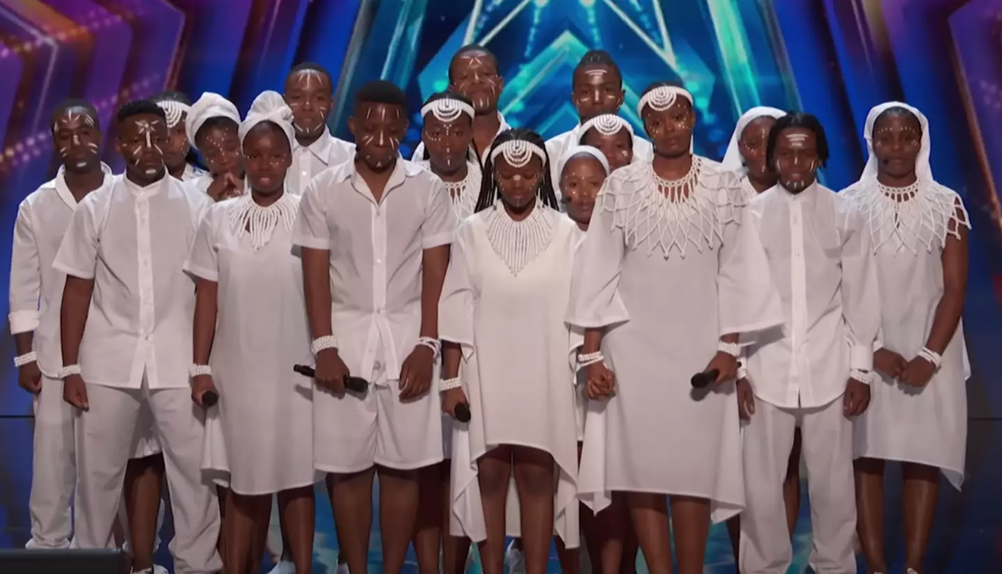 The Mzansi Youth Choir.