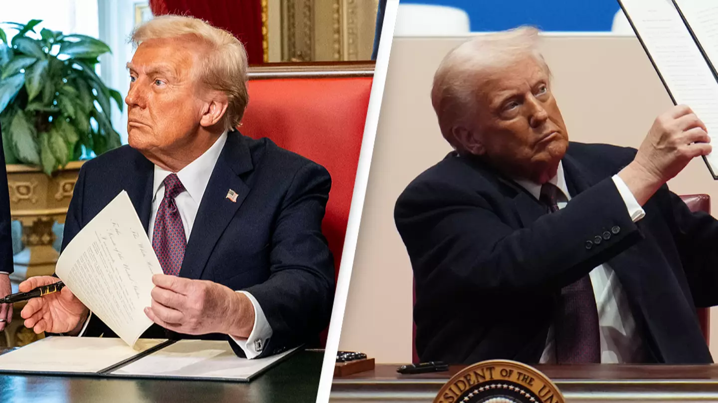 All executive orders Donald Trump has already signed just hours into presidency