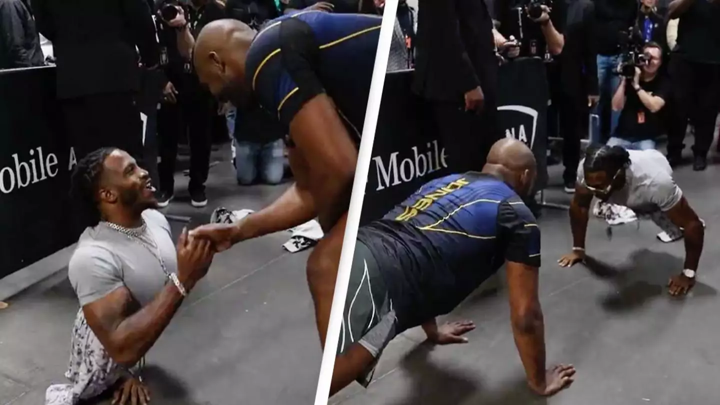 MMA's first legless fighter defeats UFC champion Jon Jones in push-up contest