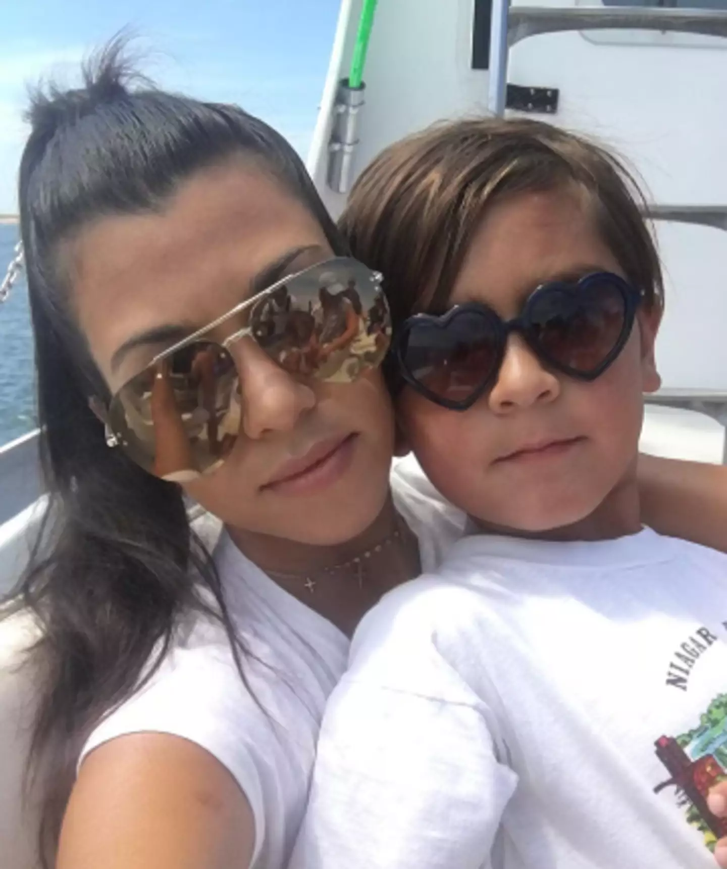 Mason is now 15 (Instagram/ @kourtneykardashian)