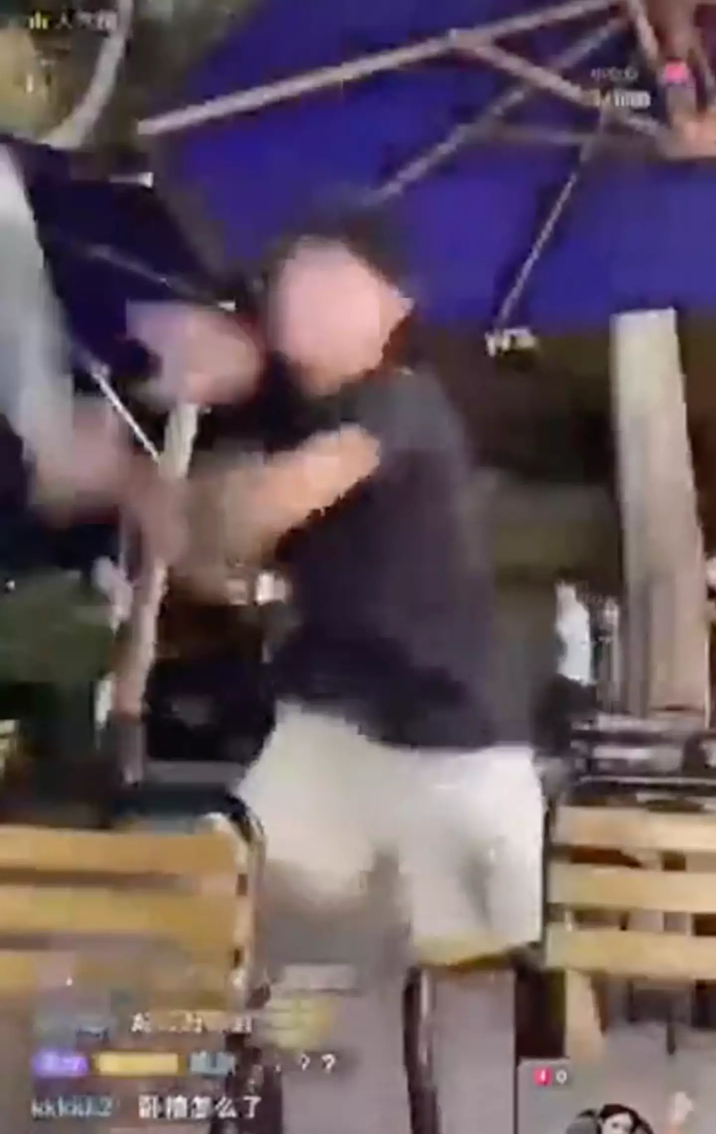 The suspect has since been arrested, according to police.