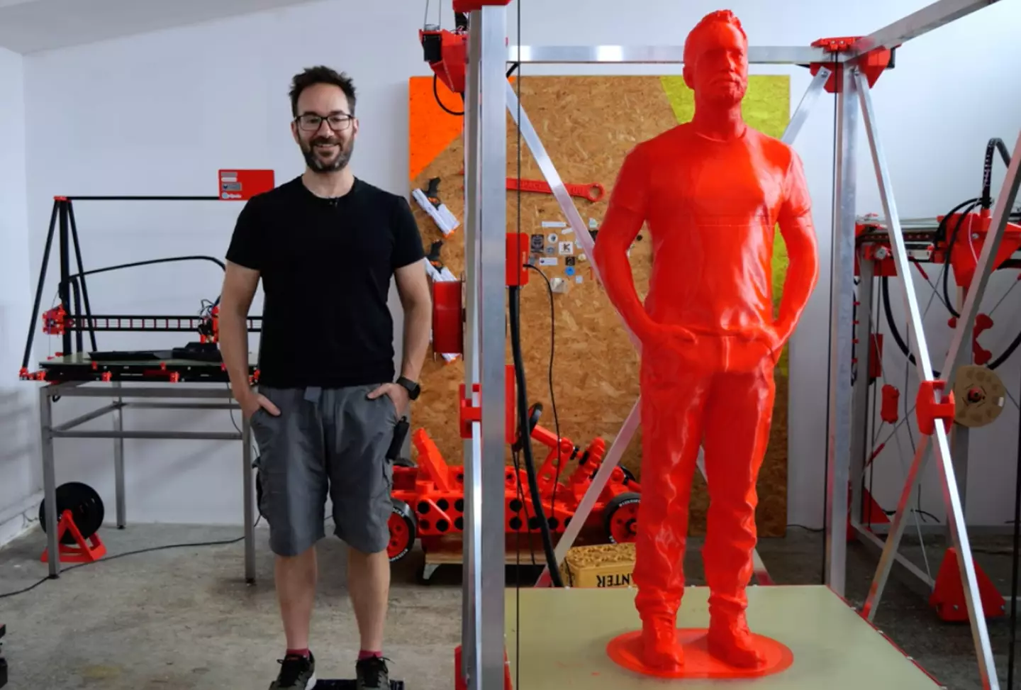 Ivan Miranda spent hours on the project.