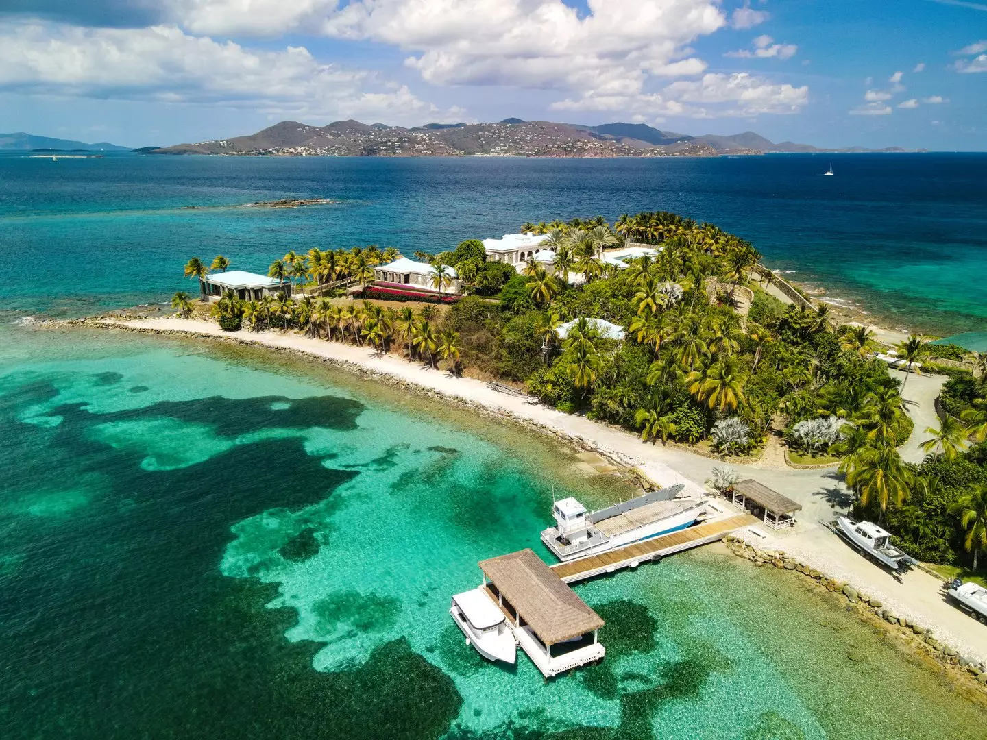 Epstein Island in the US Virgin Islands (Getty Stock Photo)