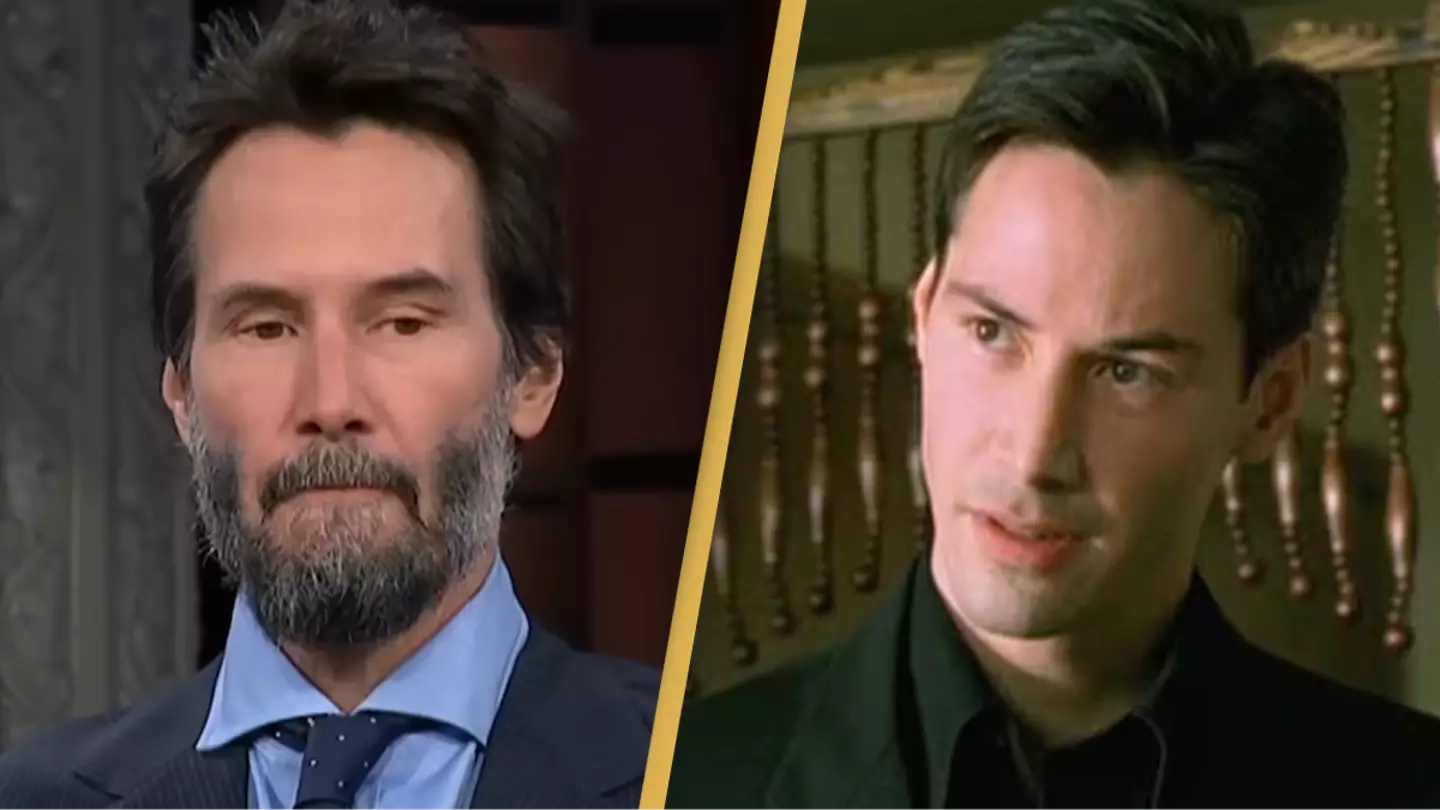 Keanu Reeves chokes up as he reveals how The Matrix ‘changed his life’
