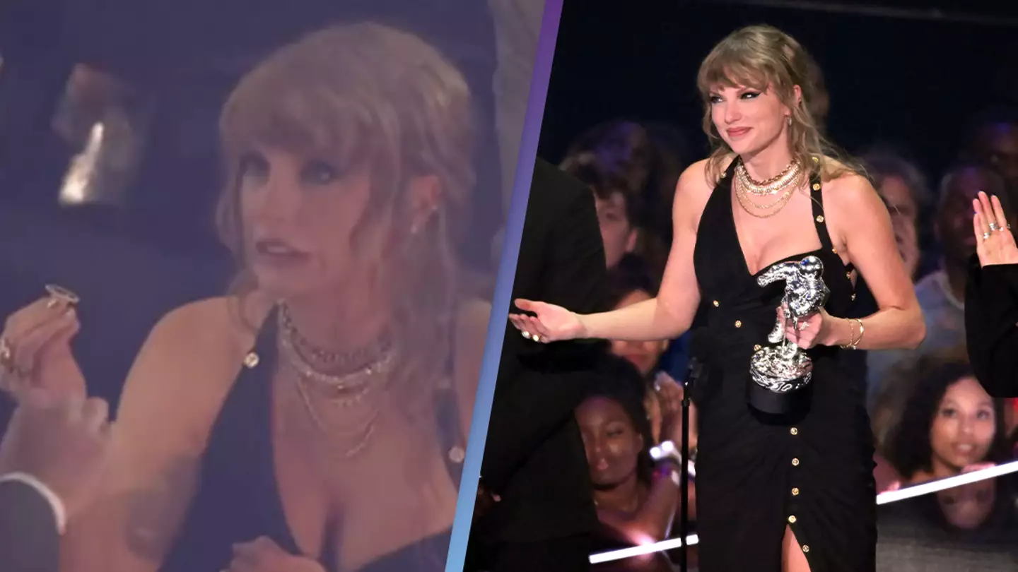 Taylor Swift looked mortified after breaking $12,000 vintage ring at the MTV VMAs