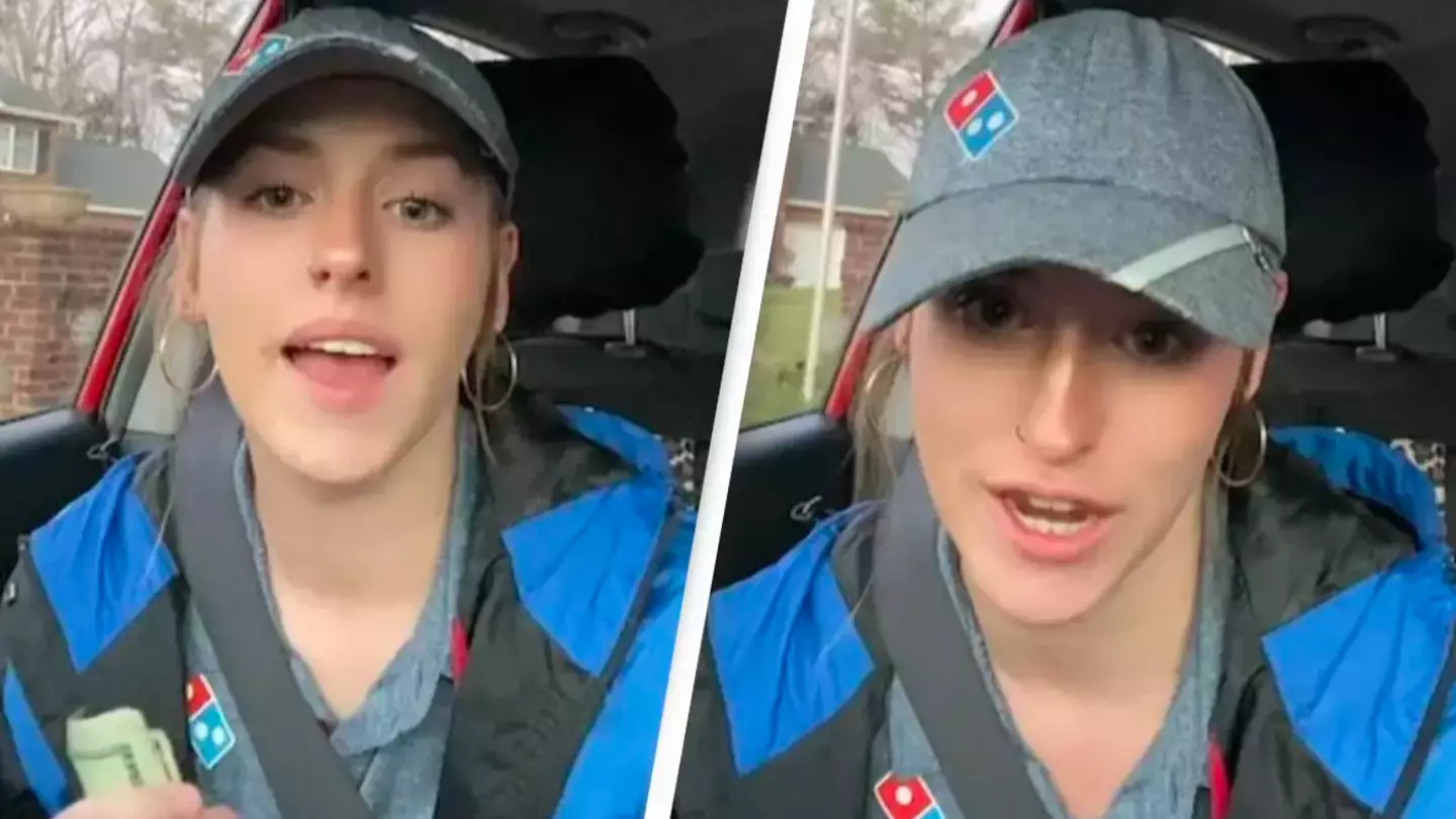 Domino's worker leaves people shocked after sharing how much she makes in tips throughout night